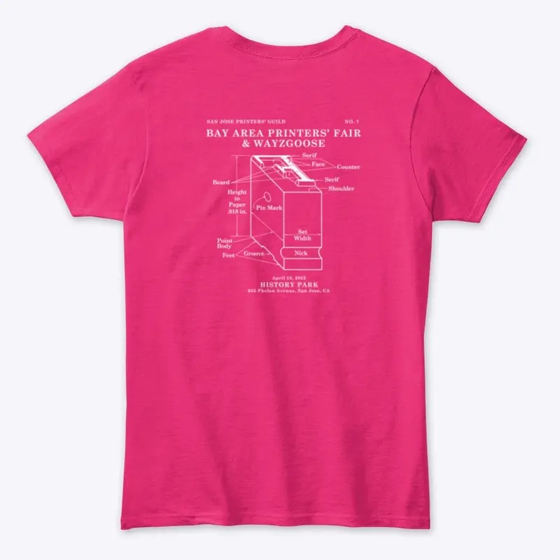 Type Anatomy Shirt, 2022 Wayzgoose